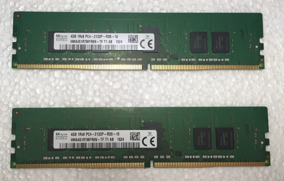 SK Hynix 8GB (2x 4GB) DDR4 ECC RDIMM 2133MHz HMA451R7MFR8N-TF – Free Shipping - Image 1 of 3