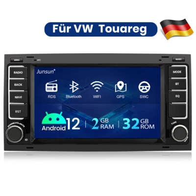 Für VW T5 Multivan Transporter DAB+ Android 12 Autoradio 2+32GB GPS Navi RDS BT - Bild 1 von 4