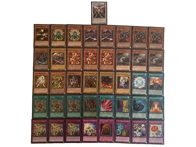 YUGIOH X-Saber Deck XX-Saber with Sleeves Complete 41 - Cards - Image 1 of 4