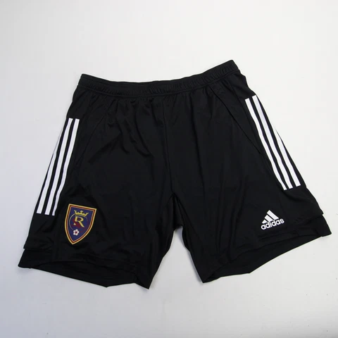 Real Salt Lake adidas Athletic Shorts Men's Black/White Used Cover