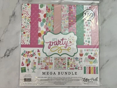 Echo Park 12 x 12 Paper Pack MEGA BUNDLE - Let’s Party - Image 1 of 2