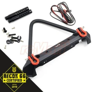 Yeah Racing YA-0548 Aluminum Alloy Front Bumper w/LED Light For SCX10 II/TRX-... - Picture 1 of 1