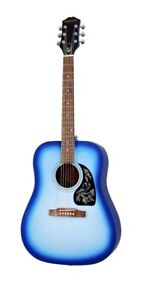 epiphone sterling square shoulder acoustic guitar (BLUE)