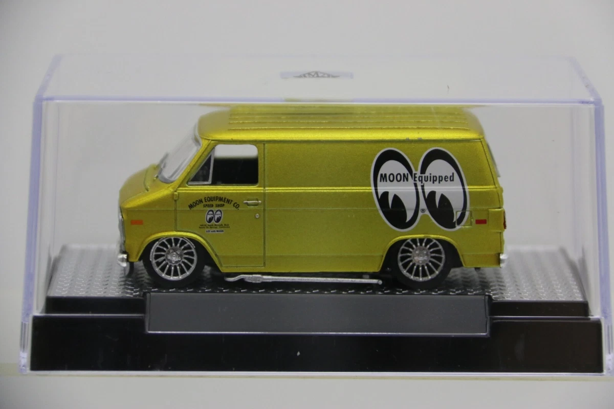 M2 Machines 1/64 1971 Chevrolet G10 Van Mooneyes loose | eBay