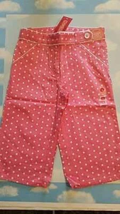 NWT Gymboree SPRING FUN Girls size 8 pink polka dot bermuda shorts summer vtg - Picture 1 of 3
