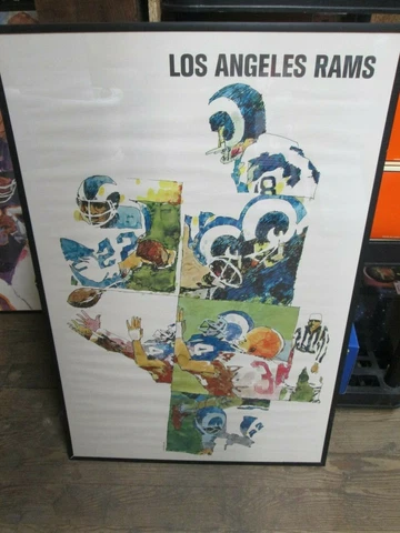 1968 Los Angeles Rams Team Poster Cover