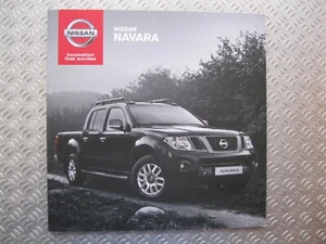 NISSAN NAVARA D40 BROCHURE & ACCESSORIES BOOKLET - DECEMBER 2014 D40 2005 2015 - Picture 1 of 4