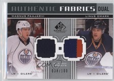 2011-12 SP Game Used Edition Authentic Fabrics Dual Magnus Paajarvi Linus Omark