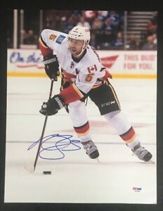 MARK GIORDANO Signed Autographed 11x14 Hockey NHL Photo PSA/DNA AB18308 Flames
