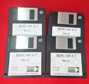 Acorn RISC OS 3.7 Installation discs. 1996 P/N 123,201-01 - Picture 1 of 1