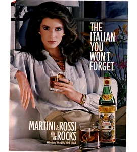 Pubblicità Stampa Vintage Martini & Rossi Vermouth 1983 L'italiano che non dimenticherai - Foto 1 di 1