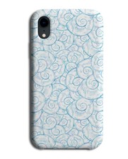 Shell Skeleton Cartoon Phone Case Cover Design Pattern Underwater Ocean Sea F817