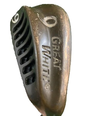 Tiger Shark Golf Great White BeCu 9 Iron Pat Simmons RH Regular Graphite 36" - Image 1 of 4