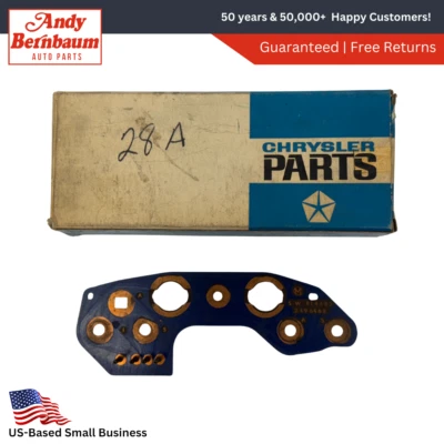 1965-1966 Plymouth Fury Fury II Fury III Dash Circuit Board 2496468 NOS - Image 1 of 4