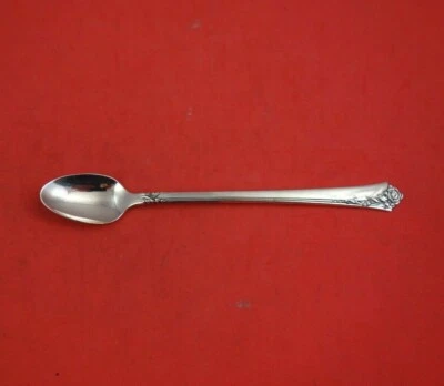 Oneida 大马士革玫瑰纯银婴儿喂食勺原装 5 1/2 — 第 1/3 张图片