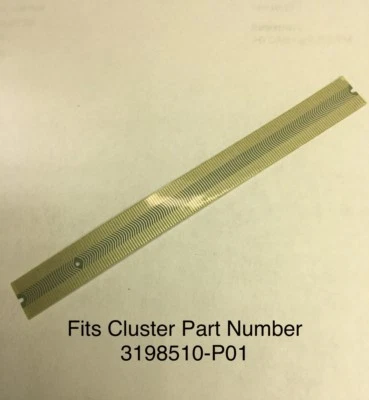 VOLVO VN VNL INSTRUMENT CLUSTER RIBBON CABLE for LCD REPAIRS MISSING PIXELS - Изображение 1 из 3