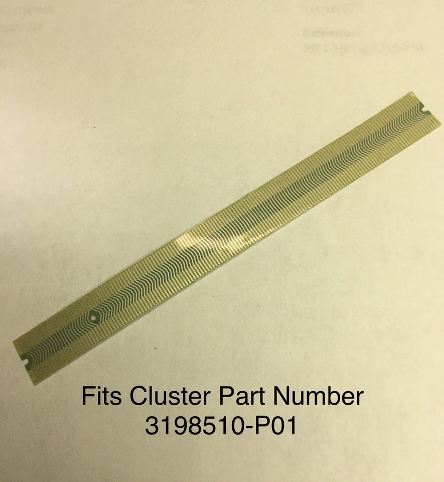 VOLVO VN VNL INSTRUMENT CLUSTER RIBBON CABLE for LCD REPAIRS MISSING PIXELS Foto 1 de 3