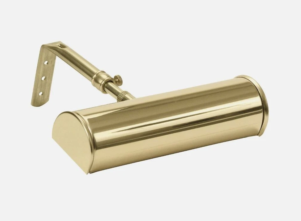 7" Advent Battery Operated LED Picture Light Polished Brass NEW ABLED7-61 - Image 1 of 3