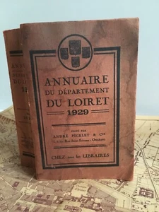 Directorio Departamental De Loiret Jacob Pigelet Orléans Montargis Gien 1929 TBE - Imagen 1 de 11