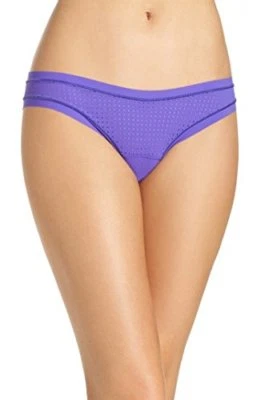 Commando 'Active' Perforated Sport Thong Medium/Large Purple - Image 1 of 2