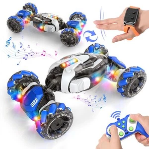 Gesture Sensing RC Stunt Car, Remote Control Cars Transformer Toys for Age 5-... - Picture 1 of 9