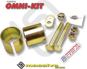 Massive OMNI-KIT Strut Shock Adapter Kit Focus Install 00-05 Springs on 06-11 Fr - Picture 1 of 1