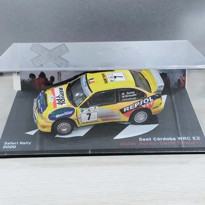 Coche modelo diecast Aurioi Giaudet 1/43 Seat Cordoba WRC E2 Safari Rally 2000 Foto 1 de 4