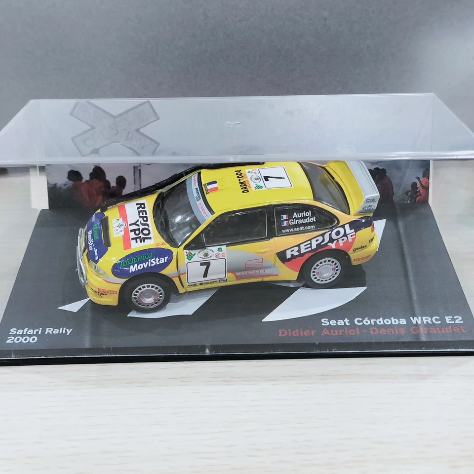 1/43 Seat Cordoba WRC E2 Safari Rally 2000 Aurioi Giaudet diecast model car - Image 1 of 4