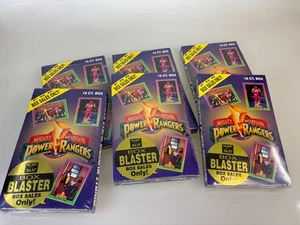 1996 Mighty Morphin Power Rangers Trading Cards Sealed Box ~ 18 Packs Brandneu - Bild 1 von 3