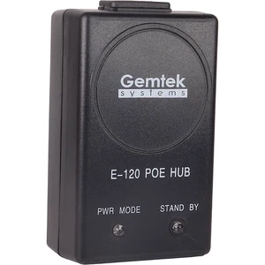 Gemtek E-120 Single Port 48V PoE Injector Hub Ethernet Power Adapter - Bild 1 von 6