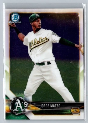2018 Bowman #BCP95 Jorge Mateo Chrome Prospects - Image 1 of 2