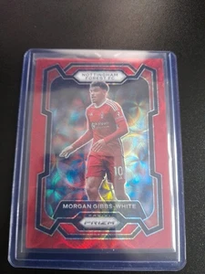 2023-24 Panini Prizm Premier League Morgan Gibbs-White #243 Choice Red Prizm /30 - Picture 1 of 2