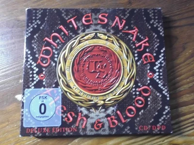 WHITESNAKE CD/DVD: FLESH & BONE (EUROPE;DELUXE EDITION; DIGIPAK) - Bild 1 von 4