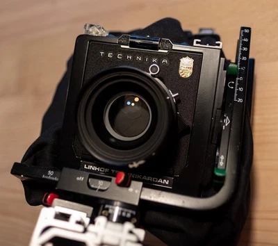 Linhof Technikardan S 45 - Cámara de visión profesional de gran formato 4x5 Foto 1 de 4