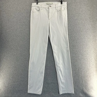 Joes Jeans Straight Ankle White Jeans Classic Denim Pennie Mid Rise Womens Sz 30 - Image 1 of 4