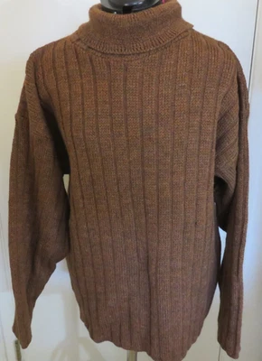 Suéter Jersey Cuello Alto de Lana Manga Larga Firetrap Para Hombre M Inglaterra Foto 1 de 4