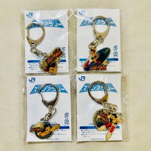 Portachiavi Astro Boy JR West edizione limitata 2003 portachiavi raro dal Giappone set di 4 - Foto 1 di 15