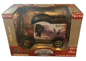 1999 GEARBOX Remington Country 1912 FORD MODEL T Delivery Coin BANK - Picture 1 of 2