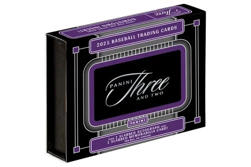 MLB RANDOM DIVY #083 - 4x 2025 Panini Three & Two Baseball Hobby