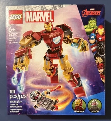 LEGO 76307 Marvel Iron Man Mech vs. Ultron (New & Sealed) - Image 1 of 4