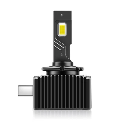 70W 12000LM D1 D2 LED Headlight Bulbs 6000K White Replace Xenon HID Lamps - Image 1 of 4