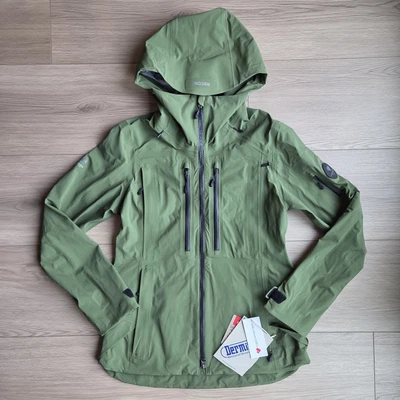 Obermeyer Highlands Shell Jacket Women’s 4 Green Ski Waterproof RECCO $549 NWT - Image 1 of 4