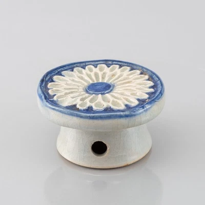Molde para pastel de arroz de porcelana azul y blanco coreano. Foto 1 de 4