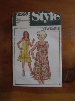 SEWING PATTERN STYLE  NO. 2303   GREAT    **** MUST SEE * - Image 1 of 2