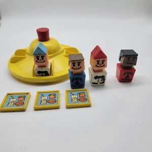 Vintage 1974 3 Serving Trays Playskool McDonald's Familiar Places Employees Play - Picture 1 of 9