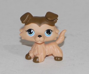 Littlest Pet Shop LPS Collie #893 Authentic HTF Rare