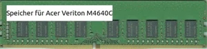 32Gb 2x 16Gb RAM DDR4 für Acer Veriton M4640G Pc Dimm 2133MHz DDR4 Speicher - Bild 1 von 1