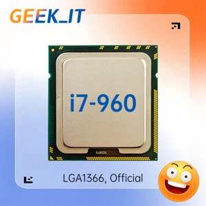 ✅Intel Core i7-960 SLBEU 3.2GHz 4C / 8T 8MB 130W CPU i7 960 - Picture 1 of 1