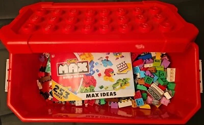 ZURU Max Build More Max Bricks Max Ideas Inside  253 Pcs Compatible With Lego - Image 1 of 3