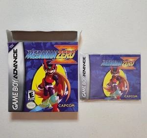 Nintendo GBA Gameboy Advance 2001 Megaman Zero - Box & Manual Only - Picture 1 of 6